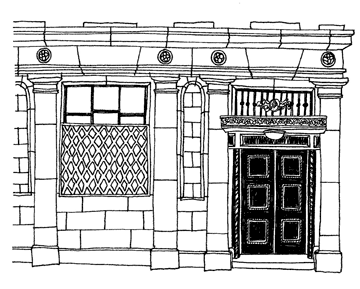 建設当初の玄関部分